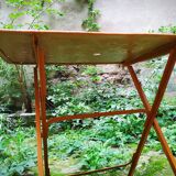 Table de jardin pliante en métal
