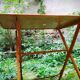 Table de jardin pliante en métal