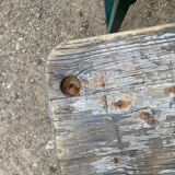 Pair of foldable benches guinguette