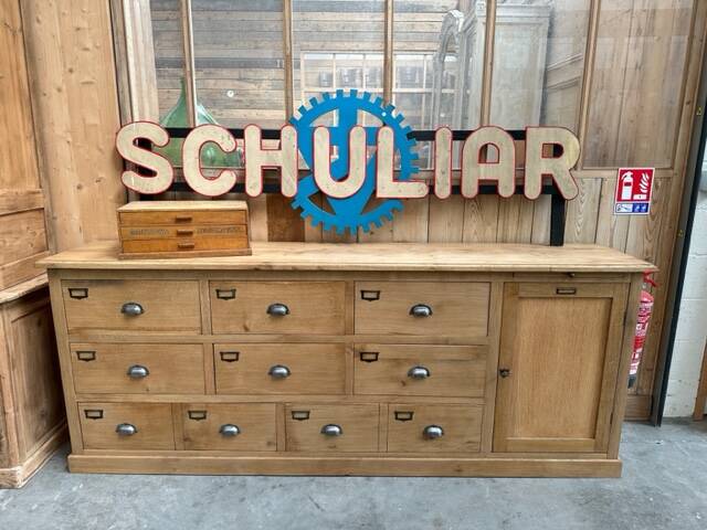 Solid oak professional furniture