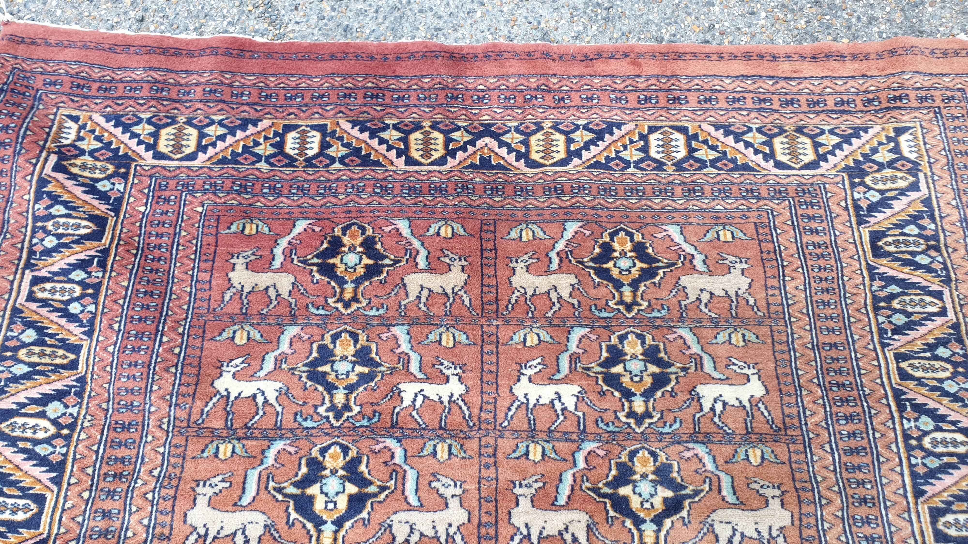 Oriental carpets silk wool