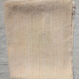Rustic hemp tablecloth 162 x 96 cm