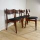 Set of 4 vintage teak chairs – Funder-Schmidt & Madsen, Dutch design