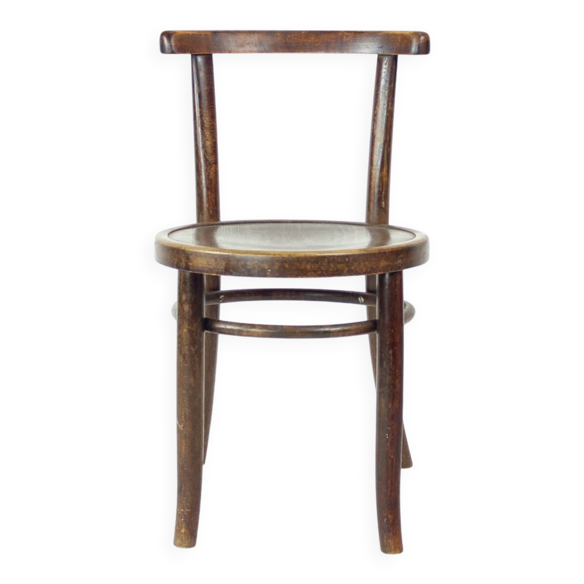 Chaise d'enfant en bois courbé des années 1950 par Tatra