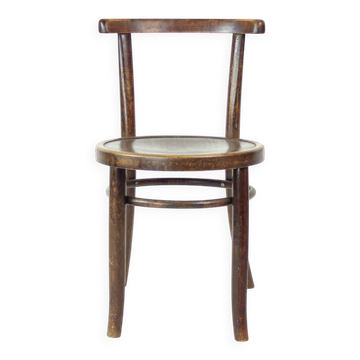 Chaise d'enfant en bois courbé des années 1950 par Tatra