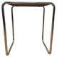 Rare Bauhaus chrome Nesting Table B9, Marcel Breuer, 1930s