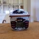 Royal Copenhagen Aluminia Tenera – wall-mounted salt pot "Crazy Bird" – Be