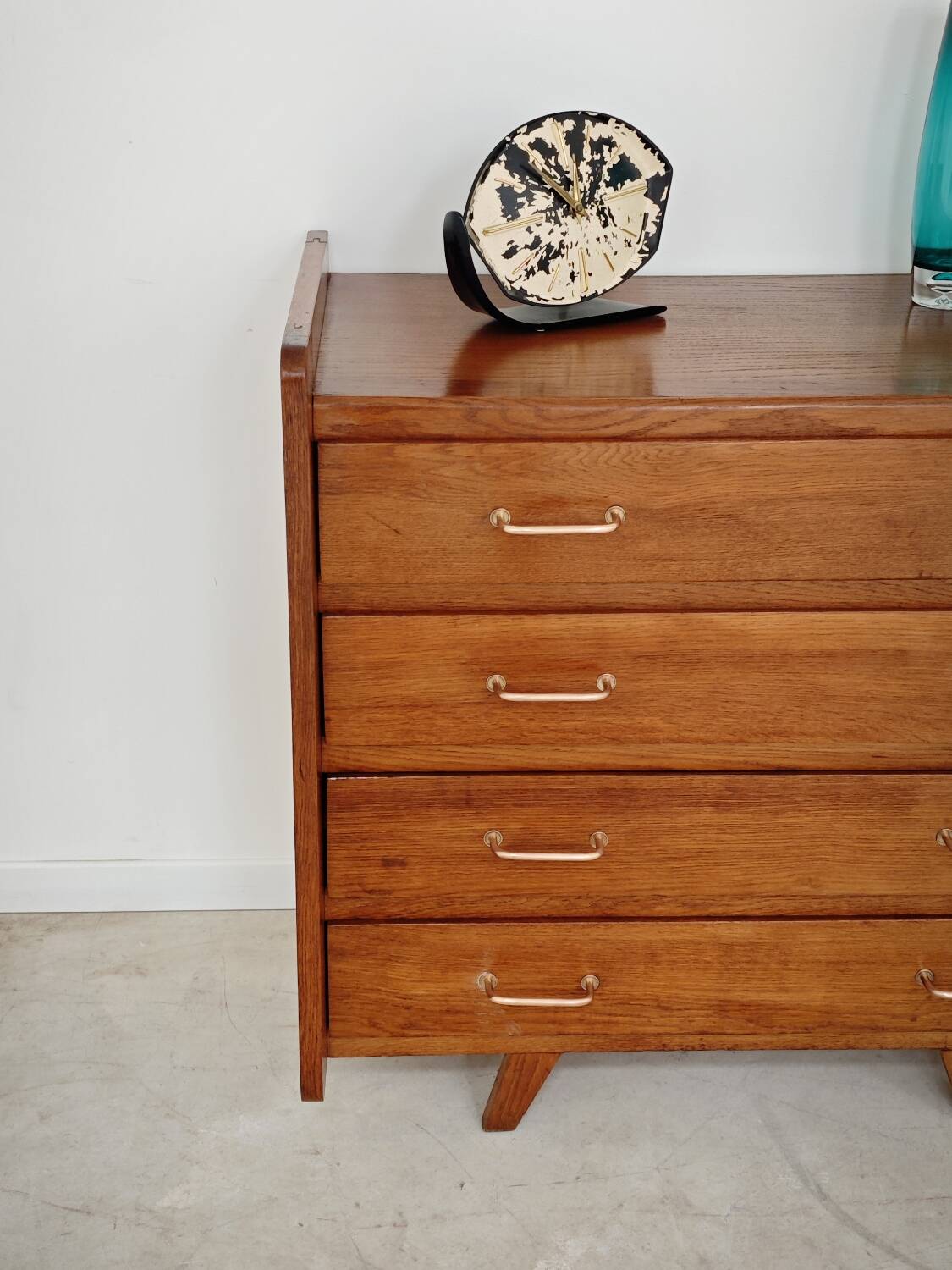 Commode vintage 4 tiroirs 1960