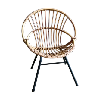 "VINTAGE 60" CHILD'S RATTAN CHAIR
