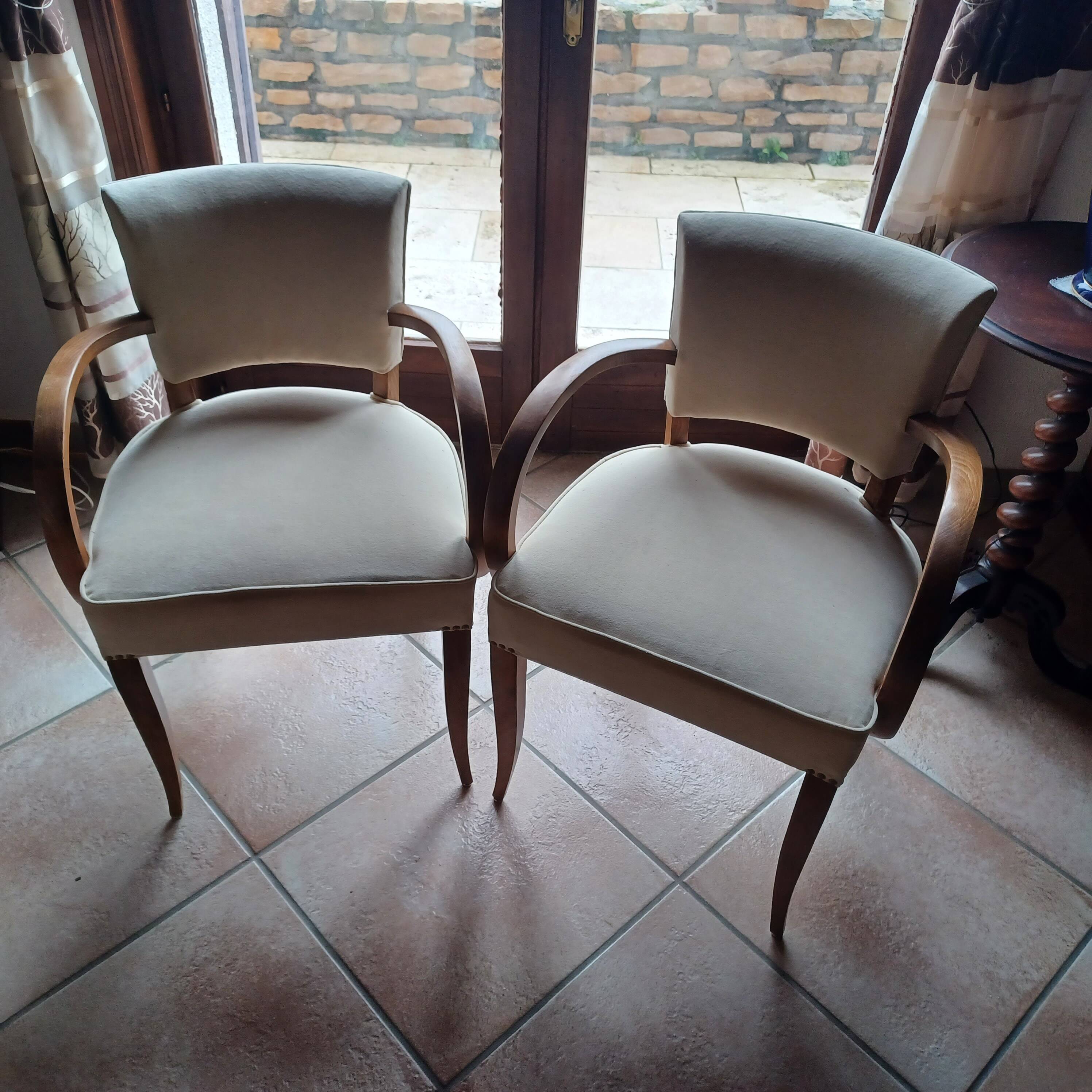 Bridge armchairs