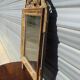 Antique mercury mirror, Louis XVI style gilded frame, 84x50cm