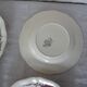 5 hollow plates H.Loux Sarreguemines Obernai