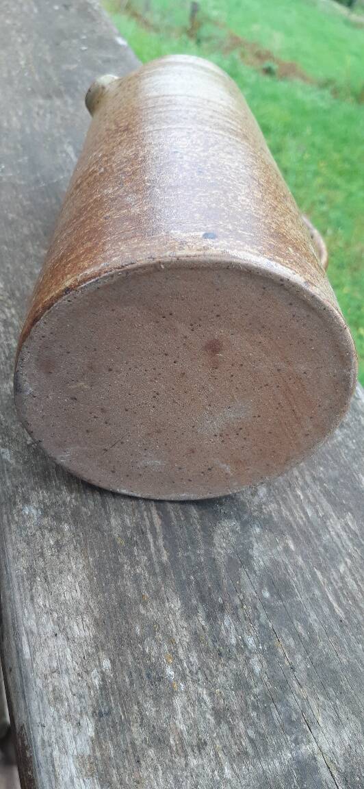 Pitcher and tumblers, pyrite stoneware, France, 1970