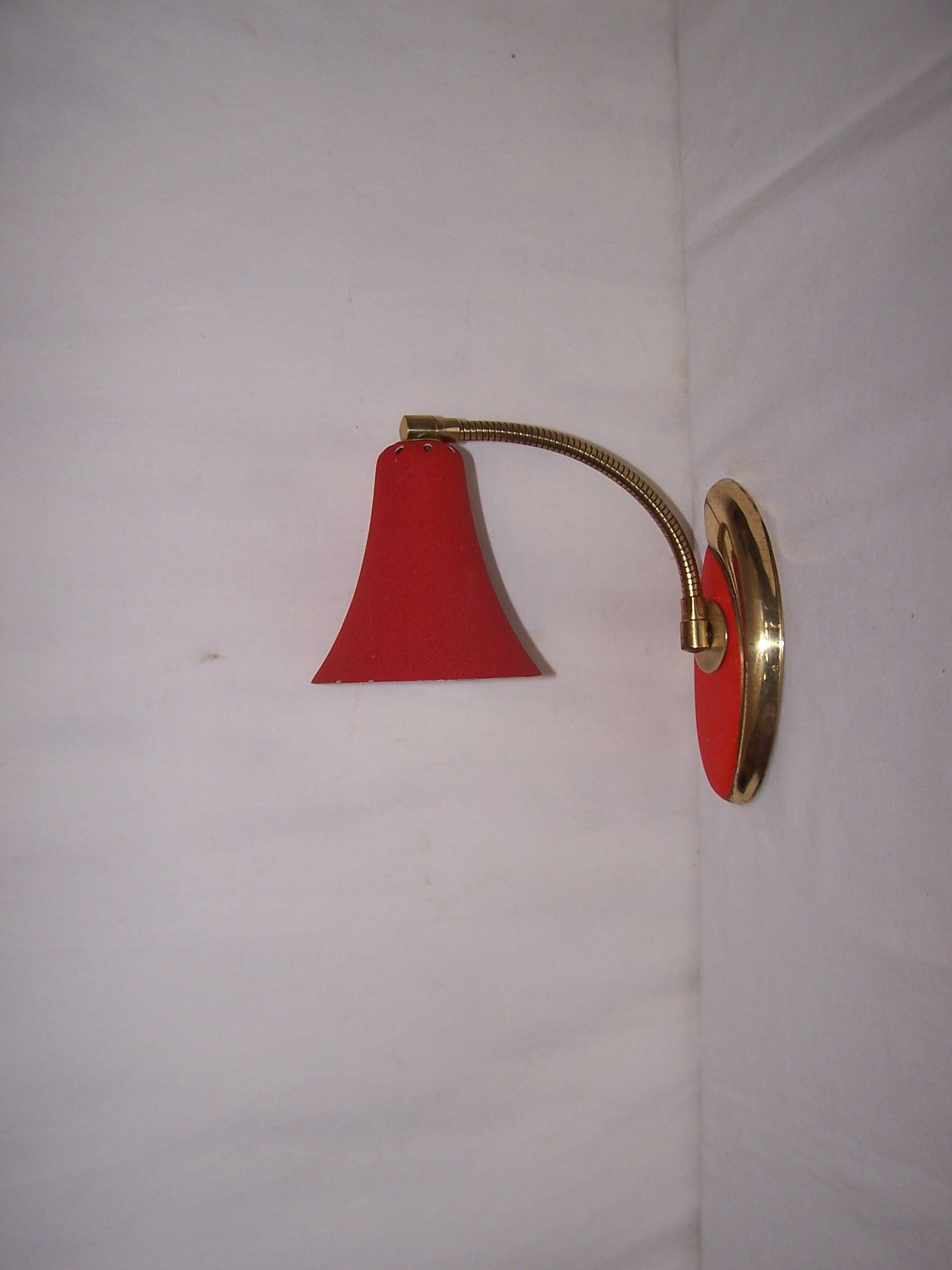 metal wall light 50s