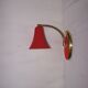 metal wall light 50s