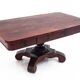 Antique center table, Northern Europe, late 19th century.