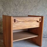 Vintage pine bedside table