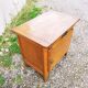 Small vintage wooden storage jam maker
