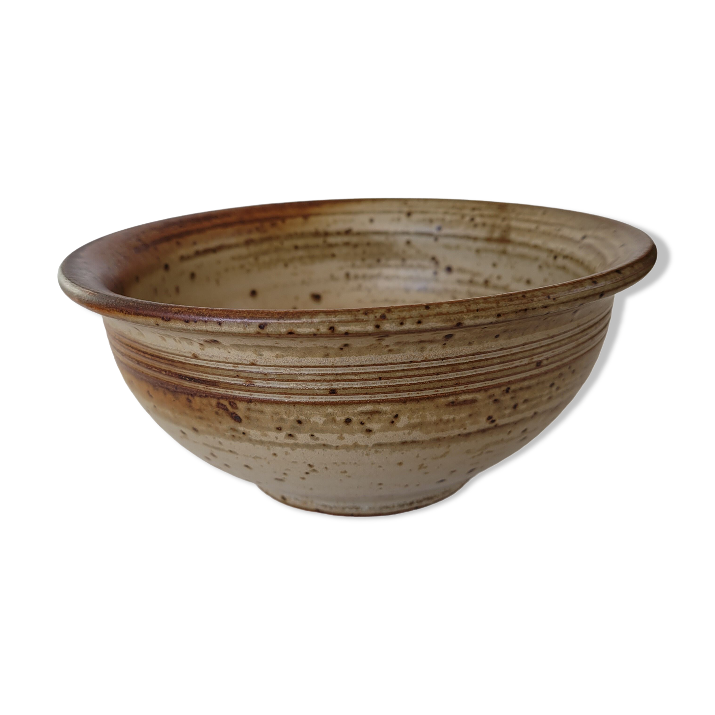 Pyrite sandstone bowl