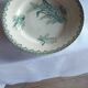Flat porcelain plate st Amandinoise st amand model thrush