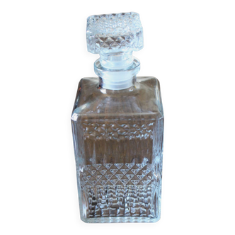 Glass whisky carafe, 80s