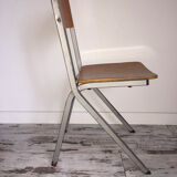 Children's chair feet compass circa 60 (in the taste of prouvé)