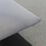Zen easy chair with footrest by claude brisson for ligne roset