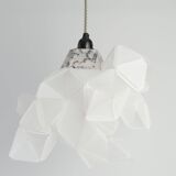 Labyrinth, Hazy, Artisan Light Sculpture with Protruding Fixture, By Republiken