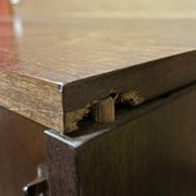 Vintage rosewood veneer sideboard 1980