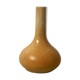 Stoneware long neck vase
