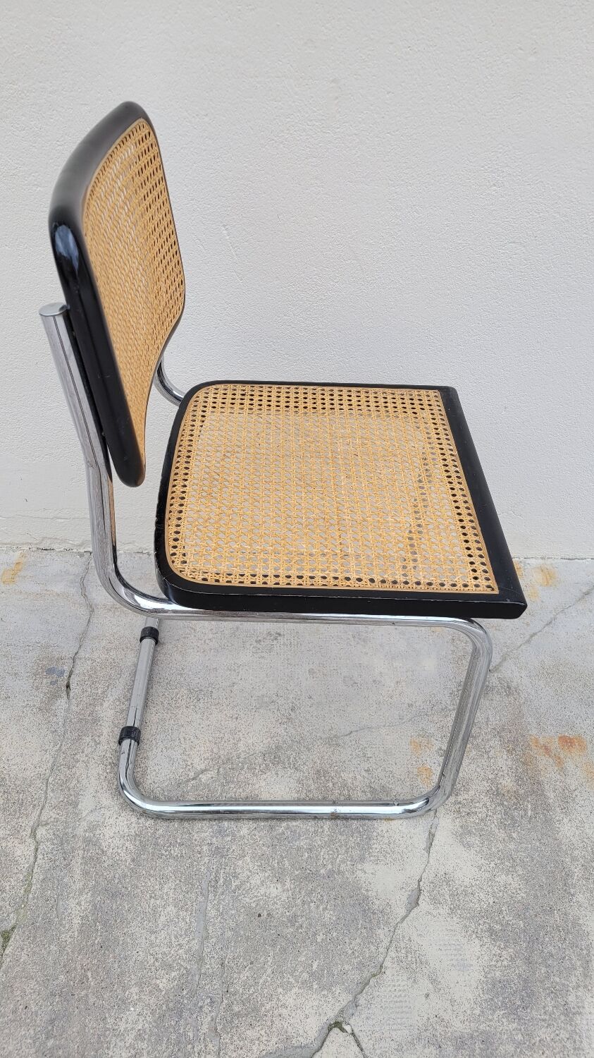 Chair by Marcel Breuer model B32 in canning