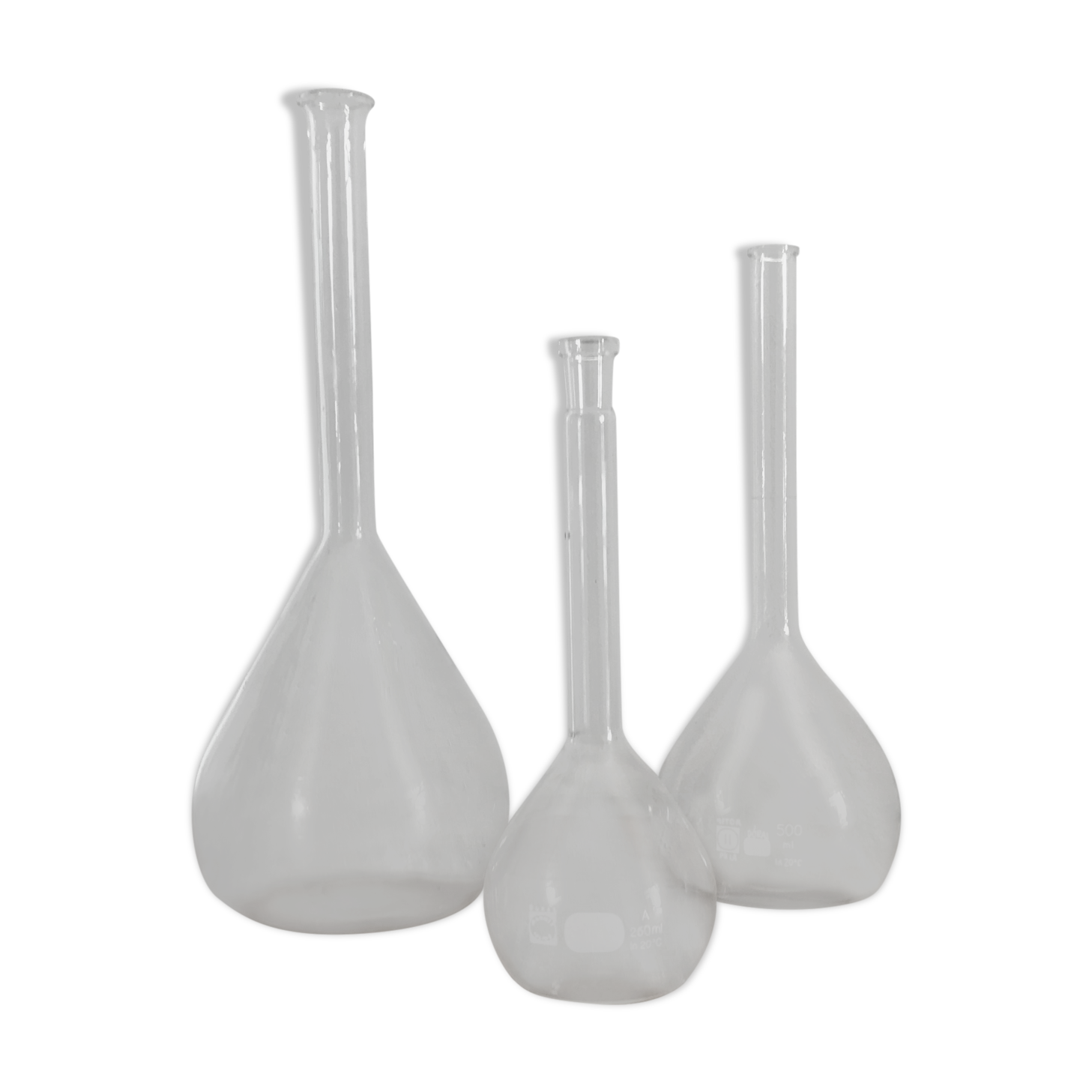Glass balloon vases