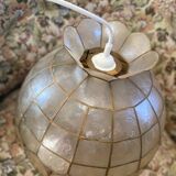 Vintage mother-of-pearl pendant light