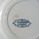 Lot de 4 assiettes plates terre de fer  modèle Alhambra  bon état