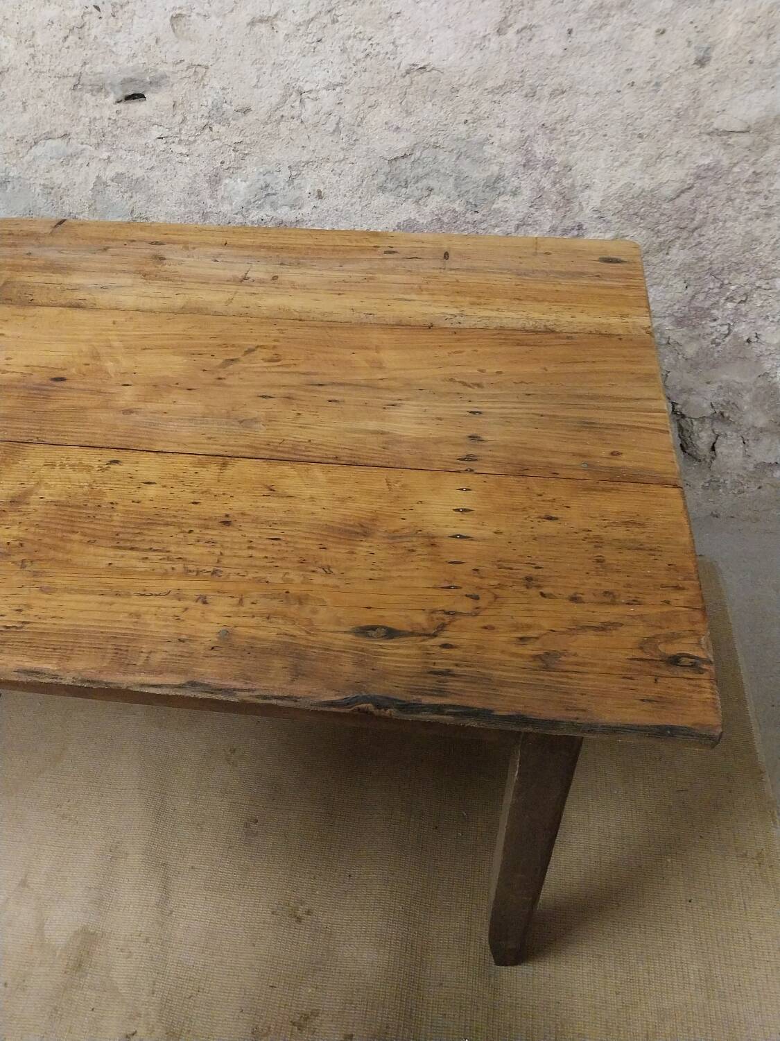 Antique farmhouse table