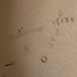 Mounted ironstone plate stamped Wedgwood