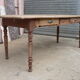 Table de ferme en noyer