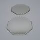 Duo de  miroirs biseautés diamètre 14cm