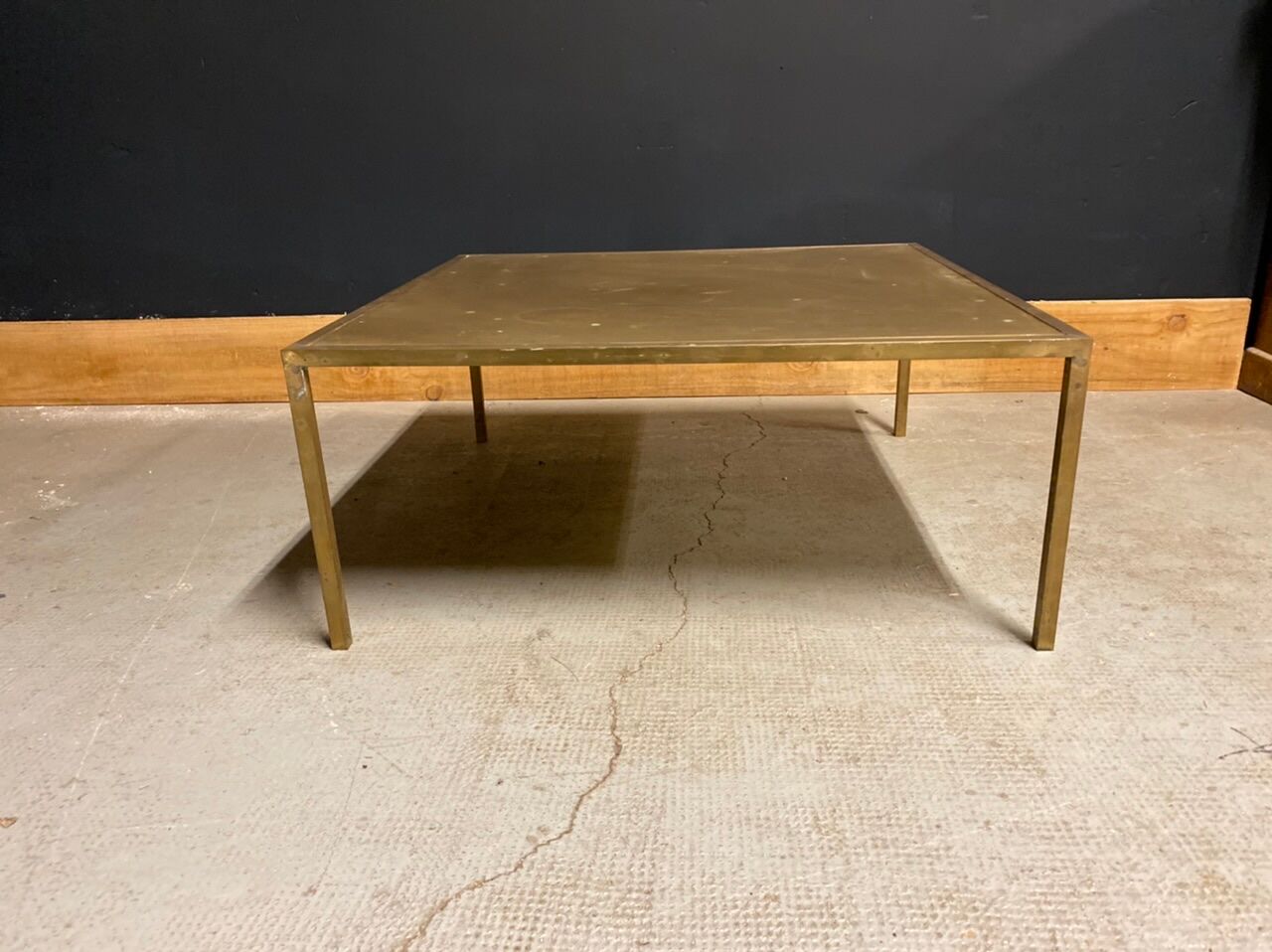 Brass coffee table 1950