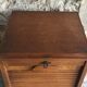 Radia oak curtain binder vintage 1950