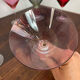Cocktail glasses in glass