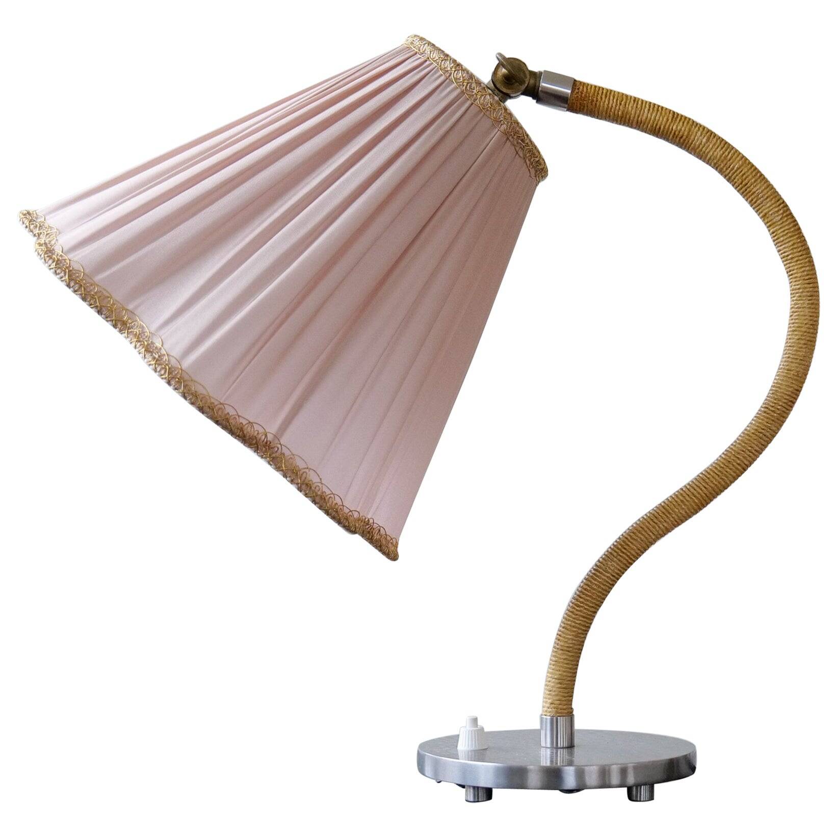 Swedish sculptural table lamp in Art Deco style from the 1970s.