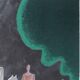 Albert zavaro: night walk - original signed lithograph
