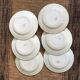6 flat plates views of shabby pink orient