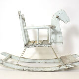 Vintage rocking horse for children