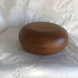 Scandinavian salad bowl in vintage teak