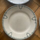 Set of 6 flat plates Saint Amand