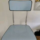 Jacques Hitier chair for Tubauto, 1950s, Bakelite style seat