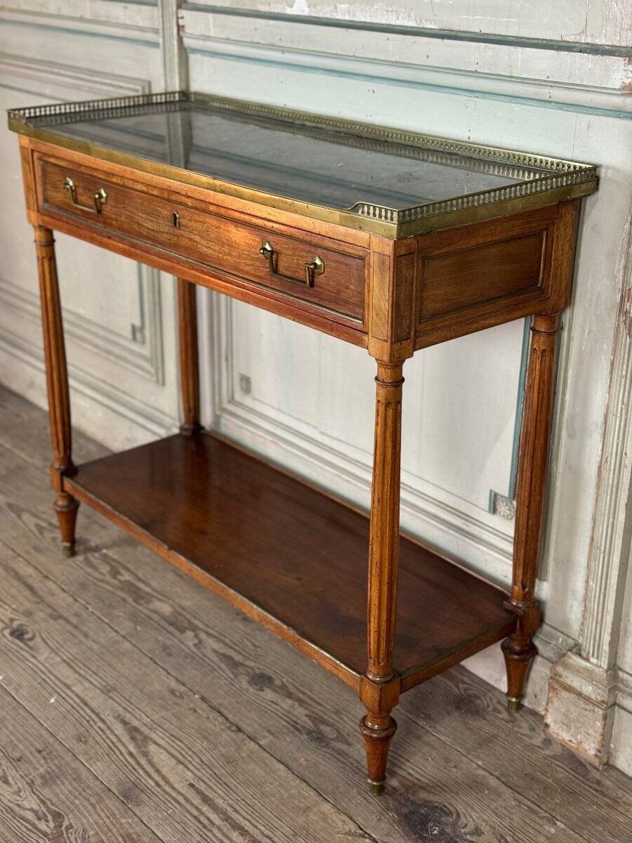 Louis XVI Mahogany Console, 18th Century