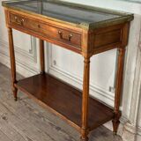 Console En Acajou Louis XVI, XVIIIème siècle